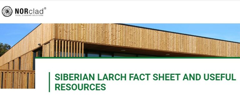 SIBERIAN LARCH FACT SHEET AND USEFUL RESOURCES
